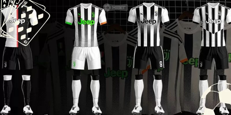 Đặc trưng của Juventus với thiết kế logo có sức ảnh hưởng lớn