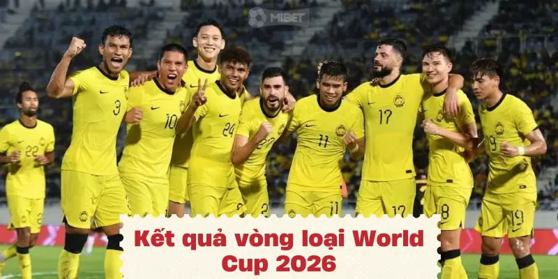 Kết quả vòng loại World Cup 2026 đã diễn ra vừa qua